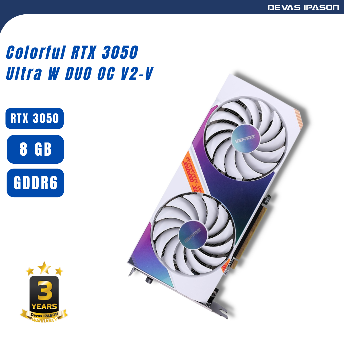 Geforce RTX 3050 Ultra W DUO OC V2-V